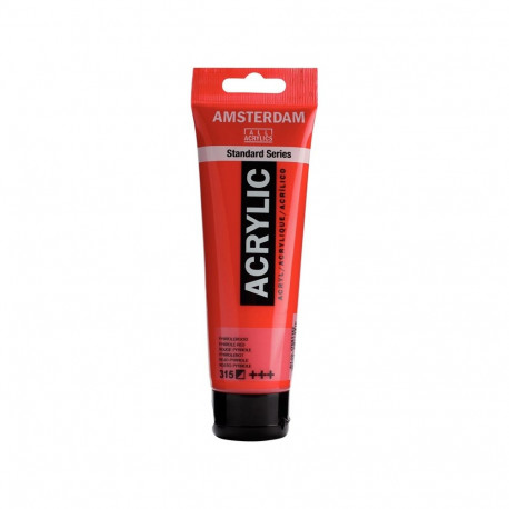 Amsterdam akrüülvärv 120ml, püroolpunane