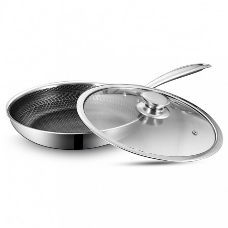 Frying pan with lid professional 28 cm