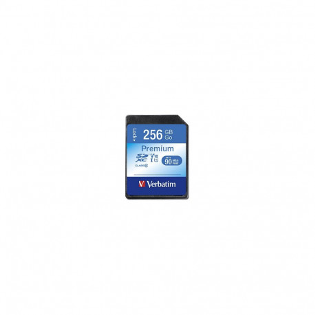 Verbatim mälukaart 256GB XC Premium Class 10, väline jaemüügipakend