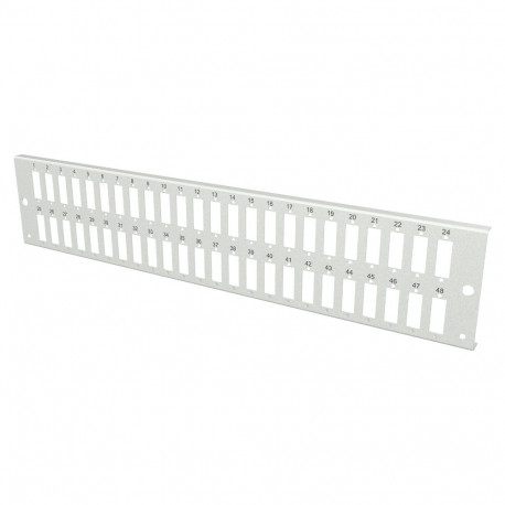 "FRONT PLATE 2U 48 X SC DUPLEX"
