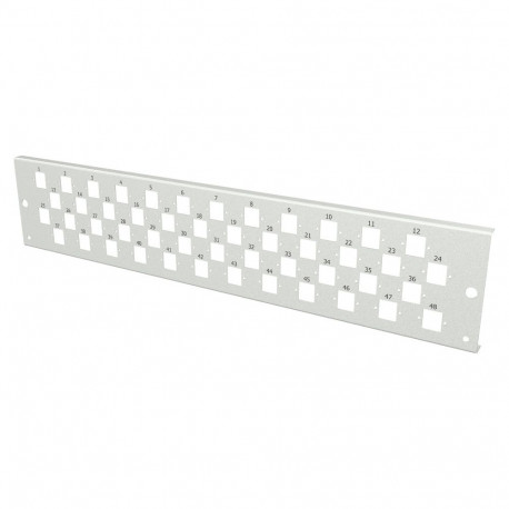 "FRONT PLATE 2U 48XE2000 DUPLEX"