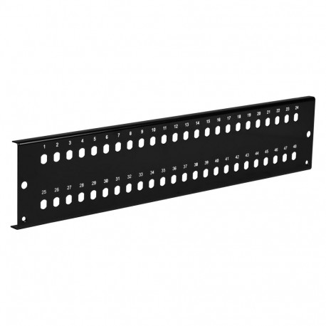 "FRONT PLATE 2U 48 X ST/FC"