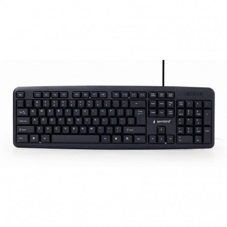 KEYBOARD STANDART USB ENG/BLACK KB-U-103 GEMBIRD