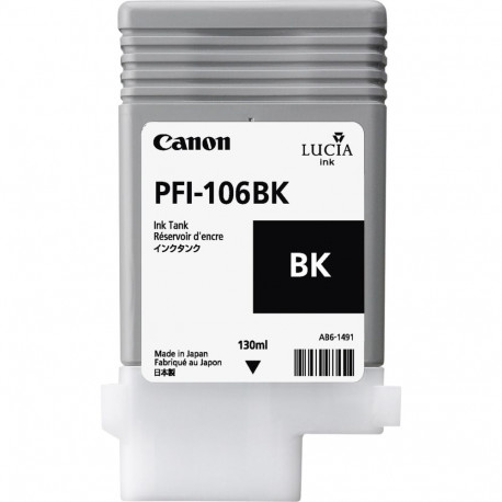 Canon tindikassett PFI-106 BK, must