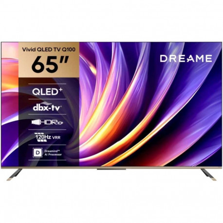 Dreame Vivid QLED TV Q100 165.1 cm (65") 4K Ultra HD Smart TV Wi-Fi Black 350 cd/m²