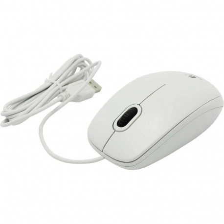 LOGI B100 Optical Mouse White USB OEM