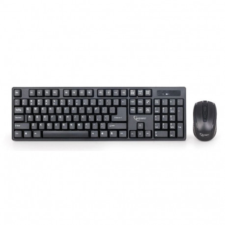 Gembird KBS-W-01 keyboard Mouse included Universal RF Wireless QWERTY English Black