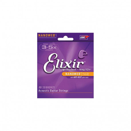 Elixir Strings 11027 musical instrument strings Acoustic 6 pc(s) Steel Guitar