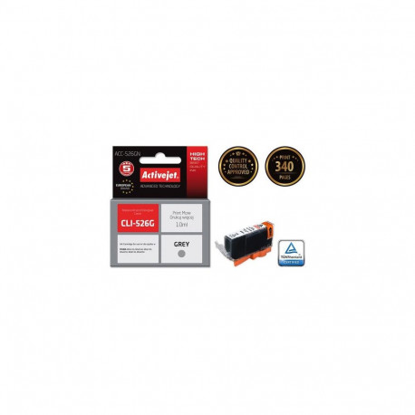 Activejet ACC-526GN ink (replacement for Canon CLI-526G; Supreme; 10 ml; grey)