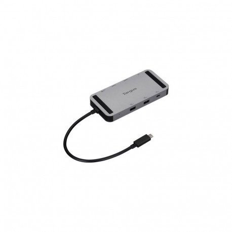 Targus DOCK429GL laptop dock/port replicator Wired USB4 Silver