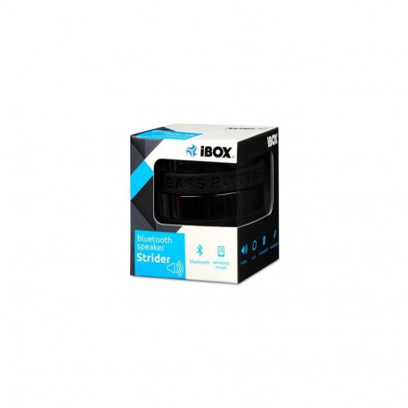 iBox IGBTM9 portable/party speaker Black, Silver 3 W