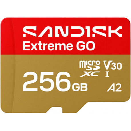 Sandisk mälukaart microSDXC 256GB Extreme Go UHS-I