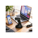 Wireless barcode scanner 1D 2D scanner stand USB