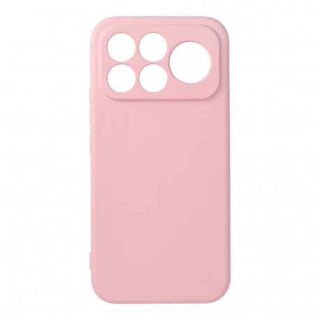 Case for Poco F9 Pro Silicone powder pink
