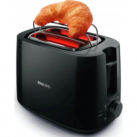 Philips röster HD2583/90 Daily Collection 8 viilu 600W, must
