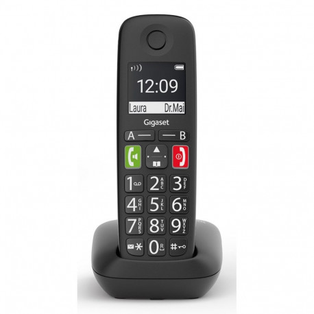 Phone - Gigaset E290 Cordless Phone with Caller ID, Black
