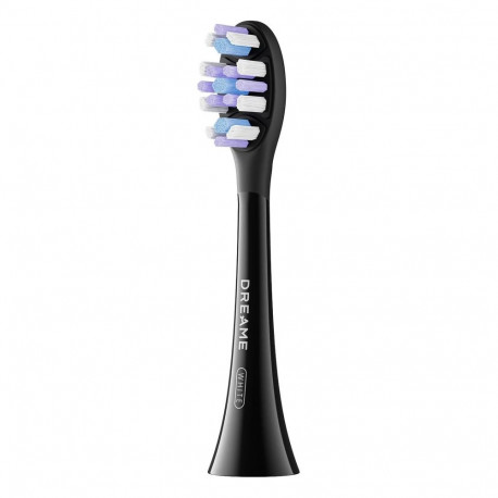 Electric Toothbrush Head - DREAME Whitening Brush Heads, 2 pcs, Black