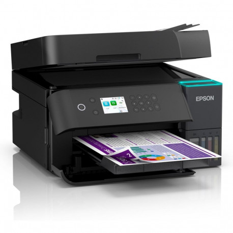 Multifunction Printer - Epson EcoTank L6370 A4 4800 x 1200 DPI Wi‑Fi Printer Black