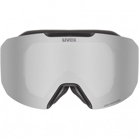 Ski Goggles - uvex Evidnt ATTRACT V Black/Silver 60% Yellow Silver Lens