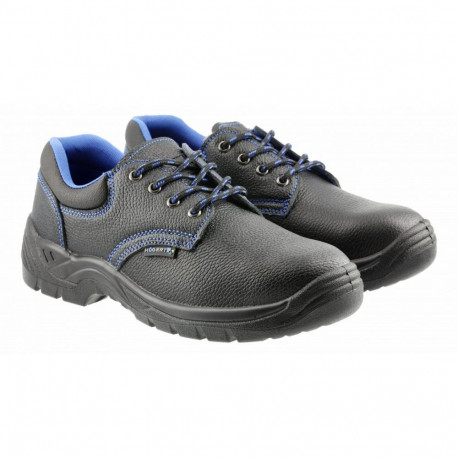 Hogert Kaitsekingad HT5K506-43, S3, 43, SRC, must, nahk, terasest varvas, antistaatiline, veekindel