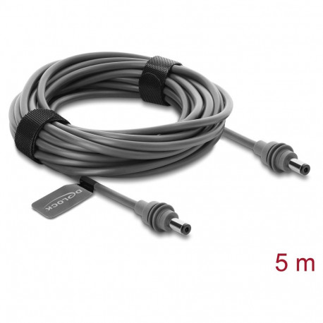 DC 5,5 x 2,1 mm kuni DC 5,5 x 2,1 mm kaabel Starlink Miniga ühilduv 5m, hall