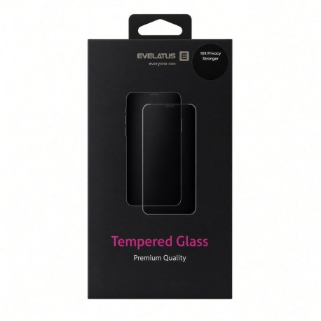 Evelatus Apple iPhone 18 Pro Privacy Corning Gorilla Glass Anti-Static 3D Full Cover 10X Stronger