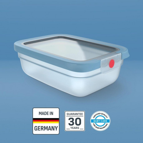 FOOD BOX 0.75L ONECLICK BLUE