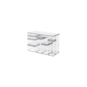 Rotho Loft 11604 Rectangular Dispenser 1 L Transparent, White