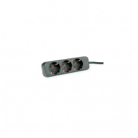 ROLINE 19.07.1067 power extension 3 m 3 AC outlet(s) Indoor Black