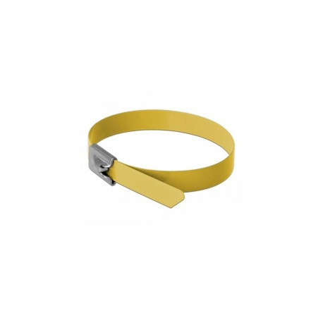 DeLOCK 18790 cable tie Steel Yellow 10 pc(s)
