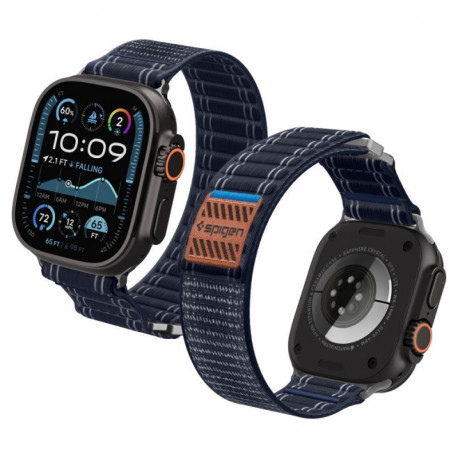 Spigen kellarihm WBF0 Apple Watch 44/45/46/49mm, navy
