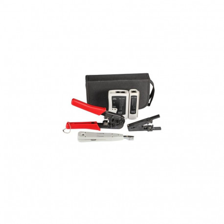 EFB Elektronik 39919.1V2 network cable tester Twisted pair cable tester Black, Red, White