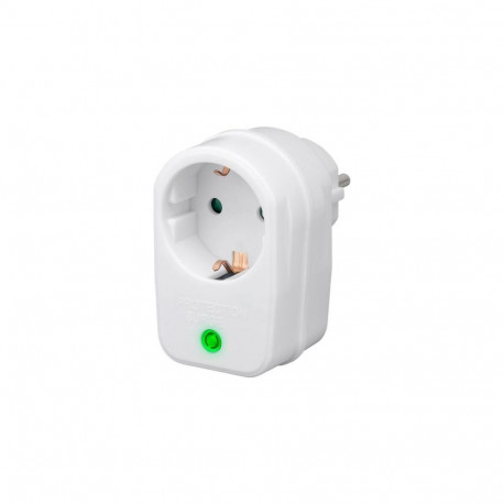 Goobay Surge-Protected Socket Adapter
