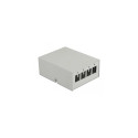 DeLOCK Keystone Patch Panel 4 Port grey