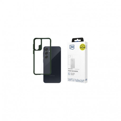 3MK Satin Armor Case+ mobile phone case 16.8 cm (6.6") Cover Green, Transparent