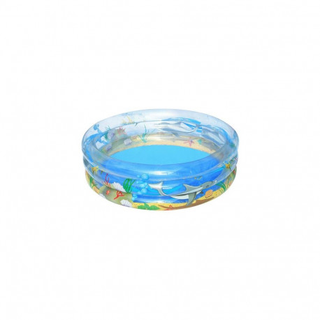 Bestway Inflatable Transparent Sea Life Pool Φ1.5m x H53cm