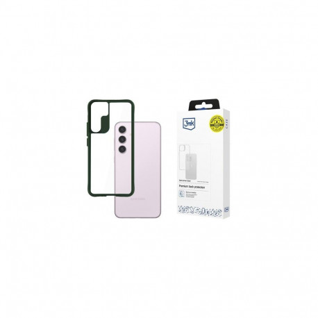 3MK Satin Armor Case+ mobile phone case 15.8 cm (6.2") Cover Green, Transparent
