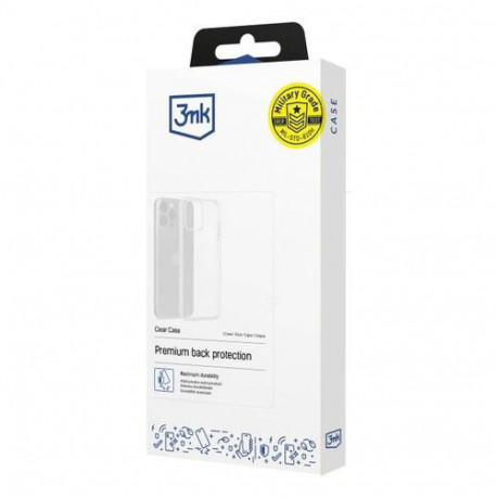 3MK Clear Case mobile phone case 16.9 cm (6.67") Cover Transparent