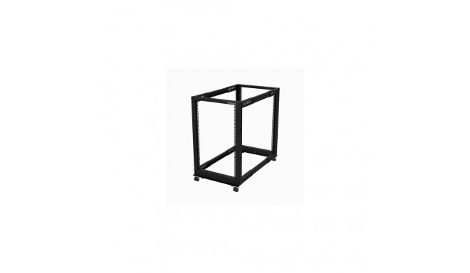 StarTech.com 18U 4-Post Server Rack, 19in Open Frame Rack with 40in (101cm) Mounting Depth and 1200l