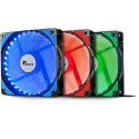 Inter-Tech L-12025 Computer case Fan 12 cm Black, Green