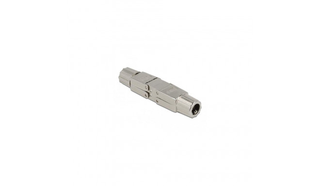DeLOCK Coupler for network cable Cat.6A STP toolfree