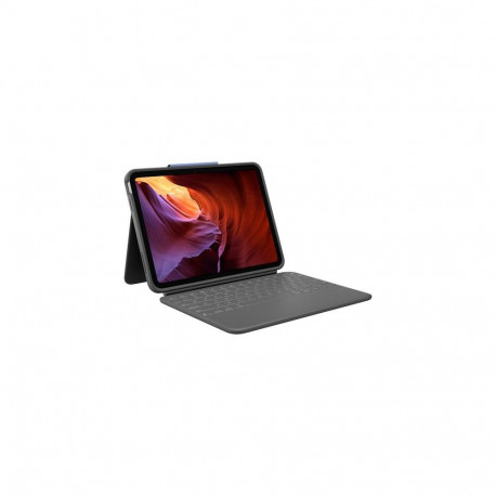 Logitech Rugged Folio AZERTY French Smart Connector Graphite
