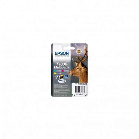 Epson Stag T1306 DURABrite Ultra Multipack 3-colours EasyMail Ink