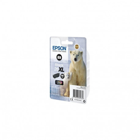 Epson Polar bear 26XL Claria Premium Single Photo Black Ink