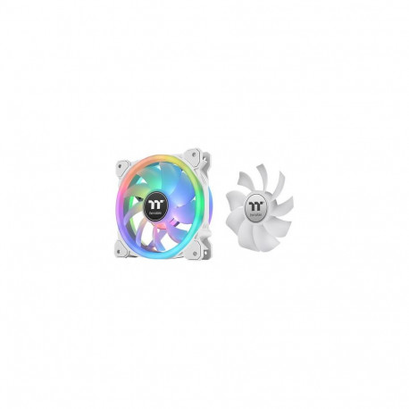 Thermaltake SWAFAN 12 RGB Radiator Fan TT Premium Edition White Computer case Air cooler 12 cm 3 pc(