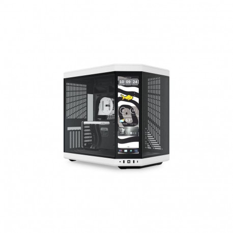 HYTE Y70 Touch Infinite Midi Tower Black, White