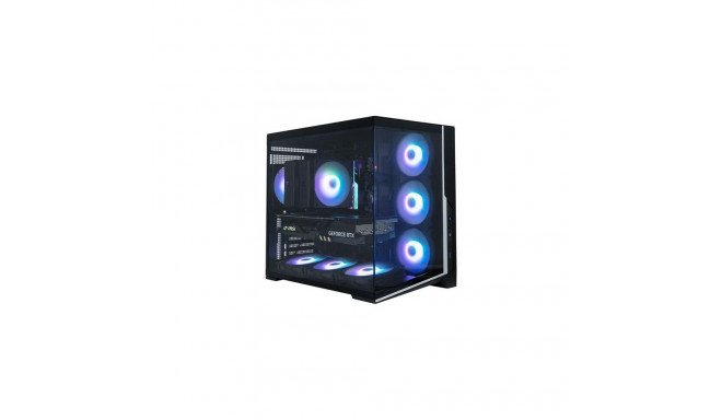 Zalman D40 Dual-Chamber Panoramic View Computer Case Mid. Tower Black