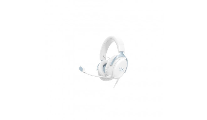 HyperX Cloud III - Gaming Headset (White/Blue)