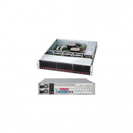 Supermicro 216BAC-R920LPB Rack Black 920 W