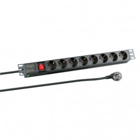 EFB Elektronik EK622DE.2 power distribution unit (PDU) 8 AC outlet(s) 1U Black
